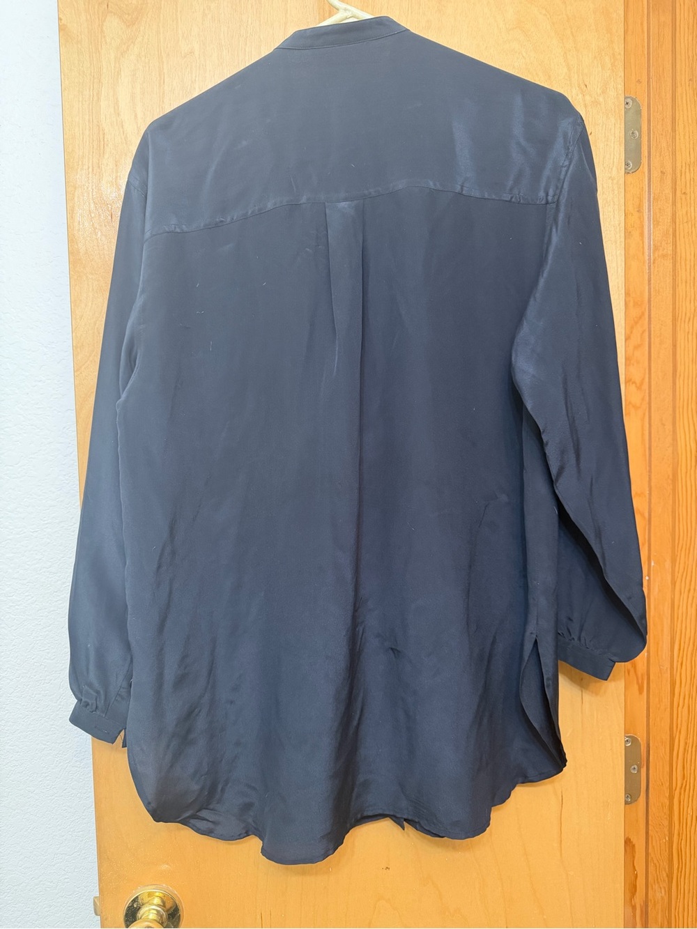Anna And Frank Black Button-Down Shirt